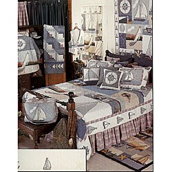 Nautical Queen Cotton Quilt