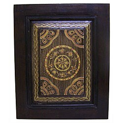 Handcrafted Crown Wood Wall Hanging (INDIA)
