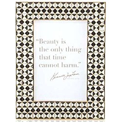 Kenneth Jay Lane Geometric Picture Frame