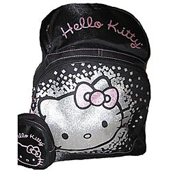Hello Kitty Large School Backpack with Pouch