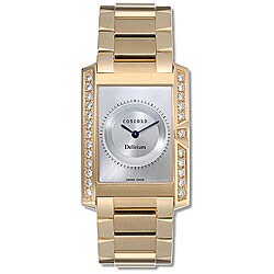 Concord Delirium Men's 18k Yellow Gold Quartz Watch