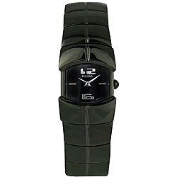 Pulsar Women's Dress Black Dial IPB Steel Bracelet Watch