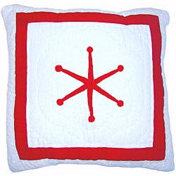 Snowflake Throw Pillows (Set of 2)