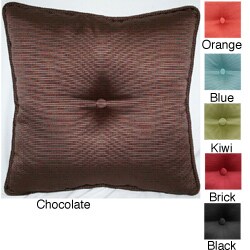 Meadow Self-corded 18-inch Square Pillows (Set of 2)