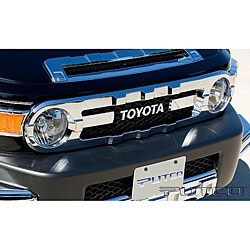 Toyota FJ Cruiser '07-08 Chrome Trim Grille Covers
