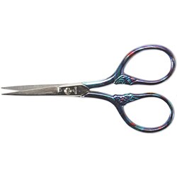 Marbleized 3.75-inch Purple Essence Embroidery Scissors