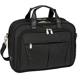 McKleinUSA PEARSON (Black) Expandable Compartment Briefcase
