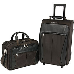 McKleinUSA Buckingham Brown Executive Travel Combo
