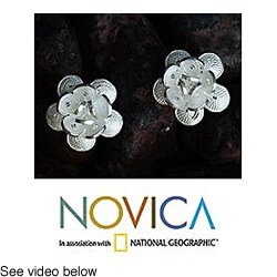 'Desert Rose' Earrings (Indonesia)