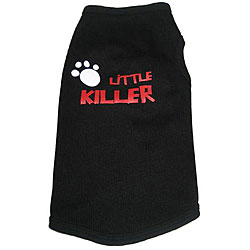Ruff Ruff and Meow 'Little Killer' Cotton Dog Tee