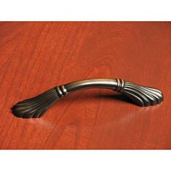 Oil-rubbed Bronze Fluted Bar Cabinet Hardware Pull