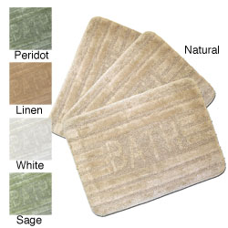 Magic Makeover Bath Step-out 3-piece Rug Set