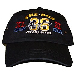 Jerome Bettis Men's The Bus Black Baseball Cap