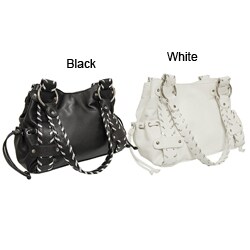 Journee Collection Double Strap Shoulder Handbag