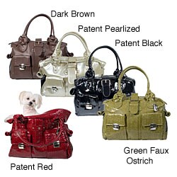 United K9 Knotted Handle Dark Brown Pet Carrier