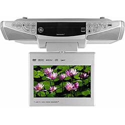 GE 7-inch Under-the-counter DVD/ CD Player with Radio