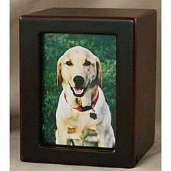 Cherry Large Photo Pet Urn - For pets up to 85 lbs