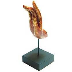 Acacia Wood Hand of Buddha Sculpture