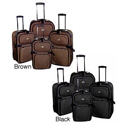 Apollo Globetrotter Expandable 4-piece Luggage Set