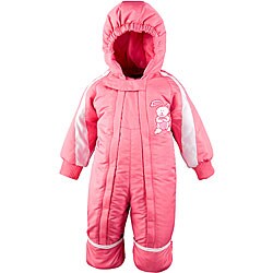 Toddler 18-month One-piece Pink Snowsuit