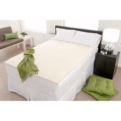 Eco-friendly 2-inch Memory Foam Mattress Topper $55.79