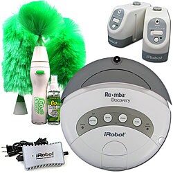 iRobot Roomba White Vacuum Cleaner with Duster (Refurbished)