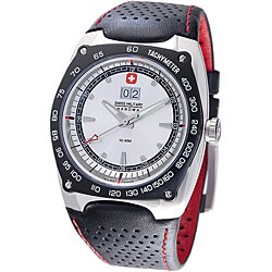 Swiss Military Men's Challenger Leather Strap Watch