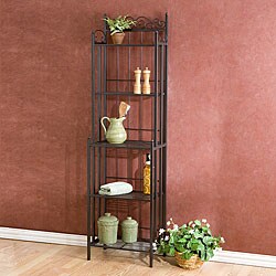 Metal Grey Baker's Rack