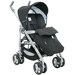 Black Zippy Stroller with Boot Cover