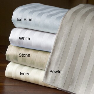 Egyptian Cotton 800 Thread Count Striped Duvet Cover Set