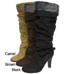 Glaze by Adi Women's High Heel Slouch Boots