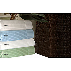 Pima Cotton 500 Thread Count Luxury Stripe Sheet Set