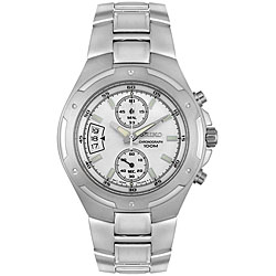Seiko Men's Stainless Steel Chronograph Watch