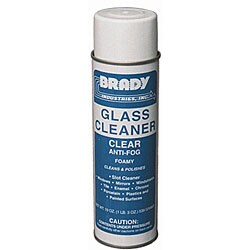 Brady Glass Cleaner 19-ounce Cans (Case of 12)