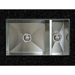 Ticor Undermount Stainless Steel 16-gauge Apron Farm Kitchen Sink