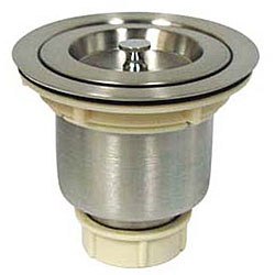 Ticor Stainless Steel Kitchen Sink Basket Strainer