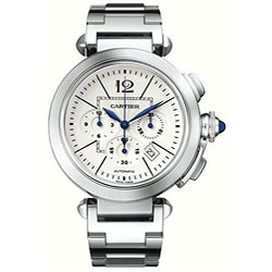 Cartier Pasha 42 Men's Stainless Steel Watch