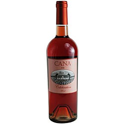 Cana Celebration Rose 2006 Wine (Case of 12 Bottles)