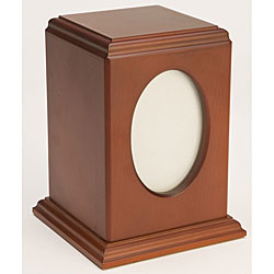 Tribute Cherry Wood Pet Urn (Up to 60 Pounds)