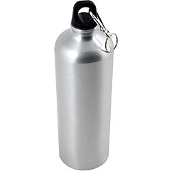 Worthy Silver Aluminum Sports Bottle
