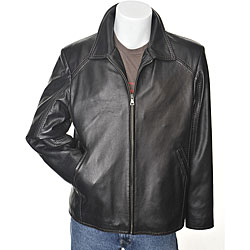 Izod Men's New Zealand Lamb Leather Jacket