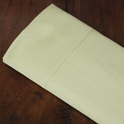 Sage Solid Sateen 400 Thread Count Egyptian Cotton Sheet Set w/ Bonus Pillow Cases