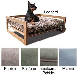 Eco Friendly Bamboo & Memory Foam Pet Bed by Pet Lounge Studios