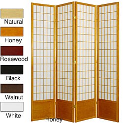 Window Pane 78-inch 4-panel Room Divider (China)