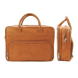 Tony Perotti Italian Leather Aldo Laptop Briefcase