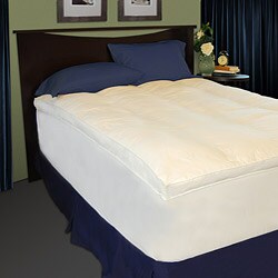 Famous Maker 300 Thread Count 3-inch Gusset Channeled Fiberbed