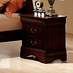 Madison Louis Philippe 2-drawer Nightstand 