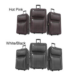 Fashion Polka Dot 3-piece Luggage Set