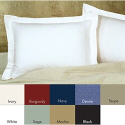 Poplin Tailored Pillow Shams (Pack of 2)