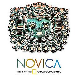Copper 'Portada del Sol: Inti' Mask (Peru)